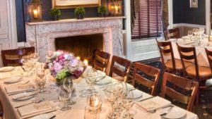 private dining at Hohokus inn and tavern, New Jersey