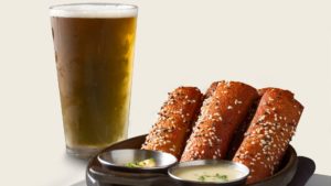 menu at Hohokus inn and tavern in New Jersey beer and appetizers