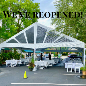 We've reopened!